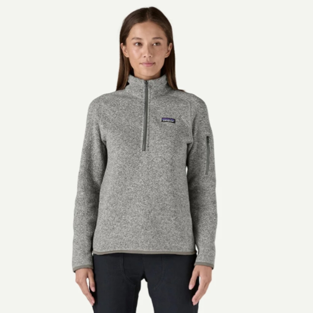 Patagonia Better Sweater 1/4 Zip Fleece Gray Sz S/XS $35